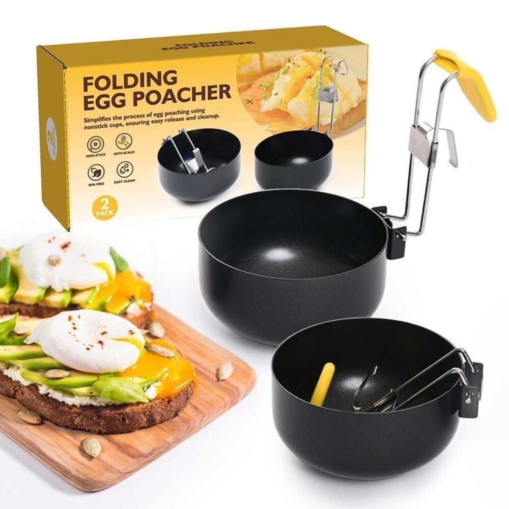 1/2Pcs Cooking Accessories Egg Steamer Cooking Spoon Non-stick Egg Poacher