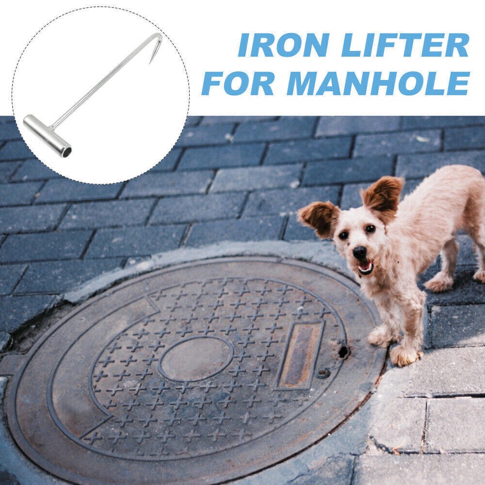2*Manhole Cover Hooks, Cover Hooks, Lifting Hooks And Manhole Cover Lifters Made