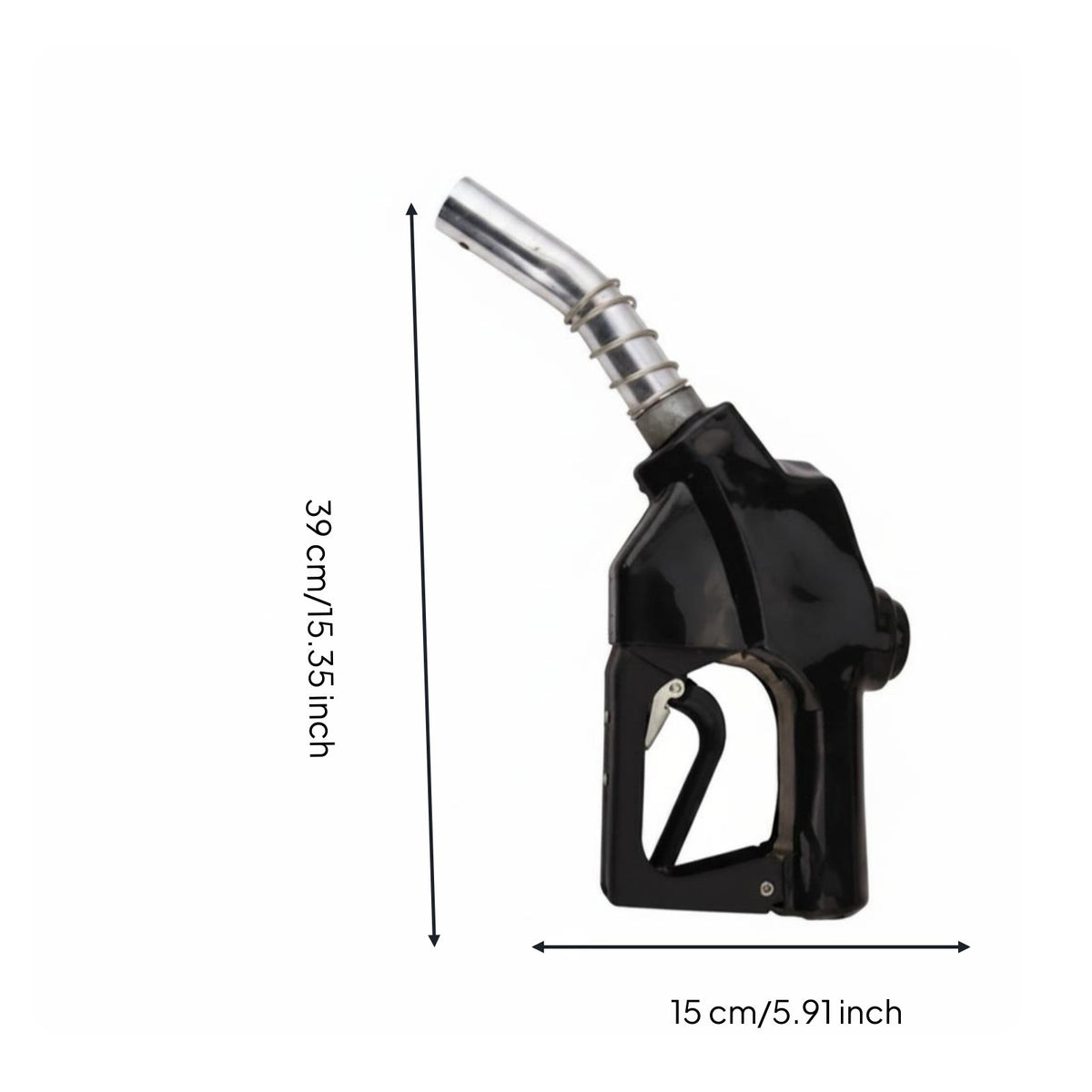 Automatic Shutoff Nozzle Auto Sensing Fuel Nozzle Large Flow for Garage