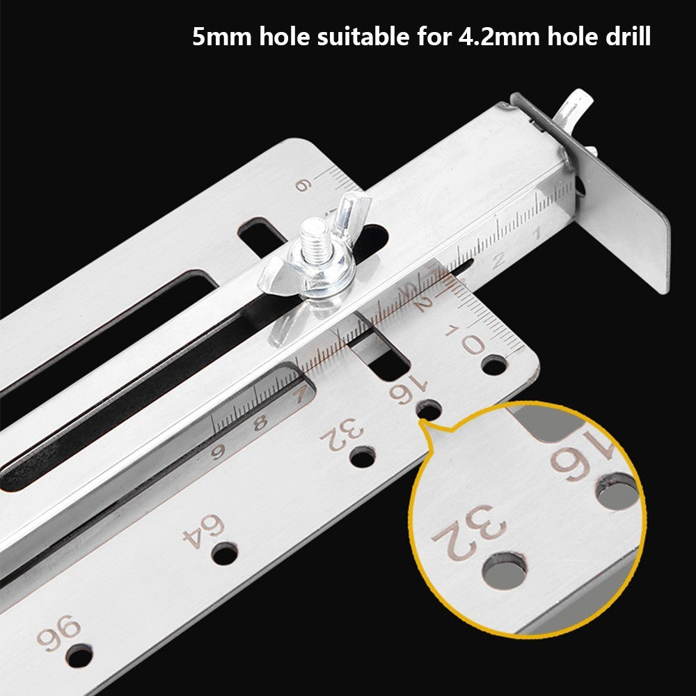 UK Door Handle Jig Cupboard Kitchen Punch Locator Cabinet Hardware Template