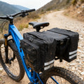 Bike Rear Rack Bag Waterproof MTB Double Pannier Bag Bicycle Backpack Travel