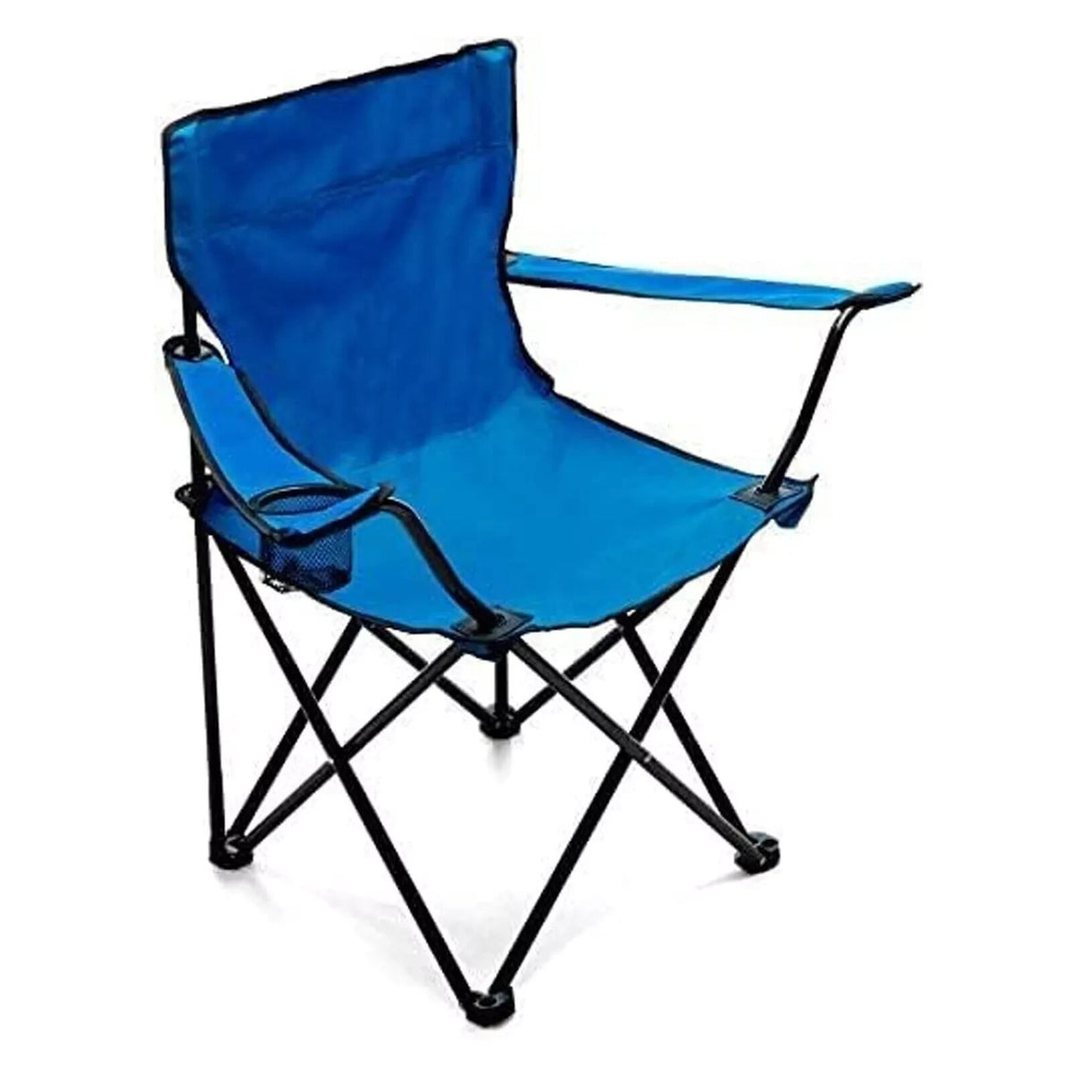 2x Camping Chairs Folding Portable Lightweight Outdoor Garden Beach Picnic Seat