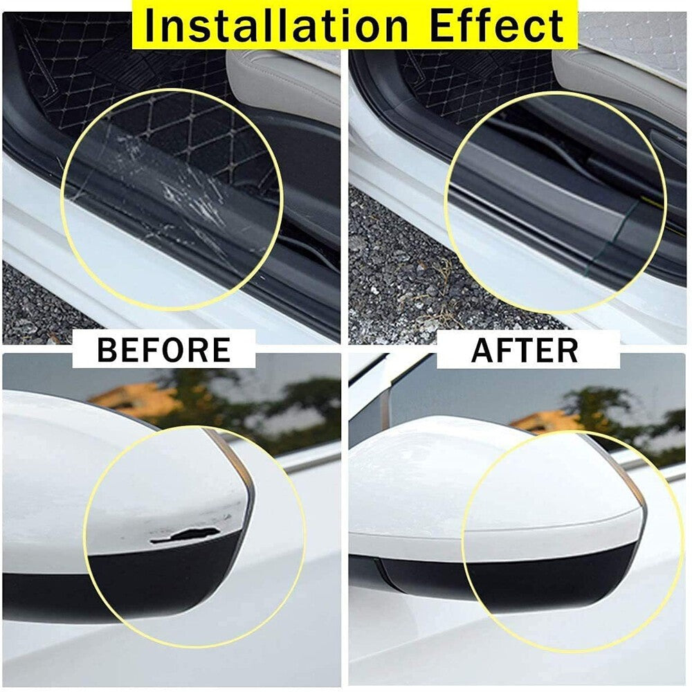 Clear Paint Protection Film Vinyl Wrap Self Adhesive for Car Bike 7CM x 5M UK
