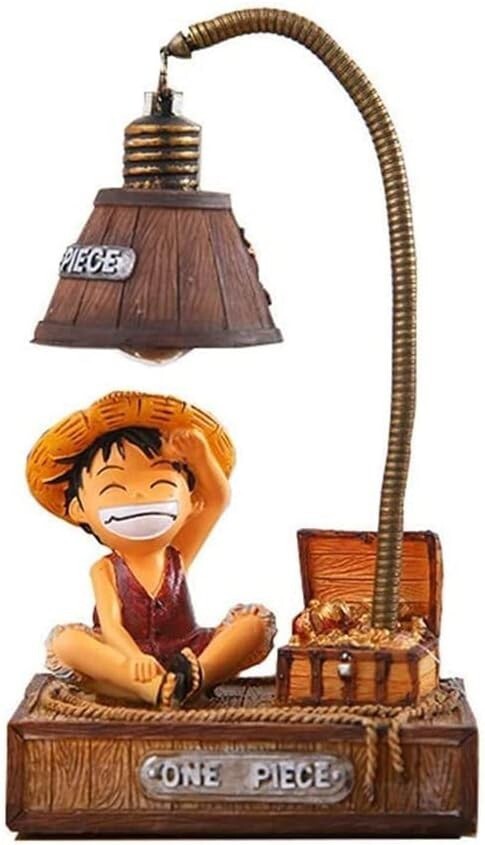 UK One Piece - Monkey D. Luffy Sitting Under A Lamp Anime Gift Xmas 10x17cm NEW