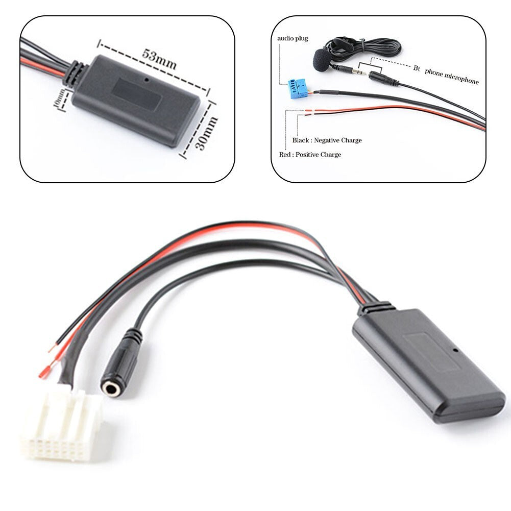 For Mazda 2 3 5 6 Car BT Adapter Wireless Music Transmission Handsfree Calling
