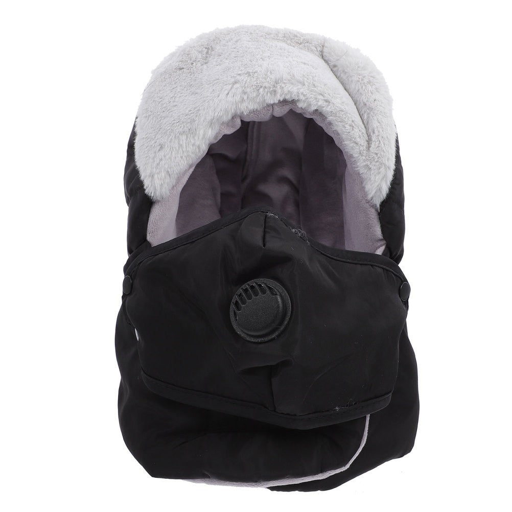 1 Set Winter Hat Mask Cotton Protective Hat Winter Hat Mask Skiing Hat