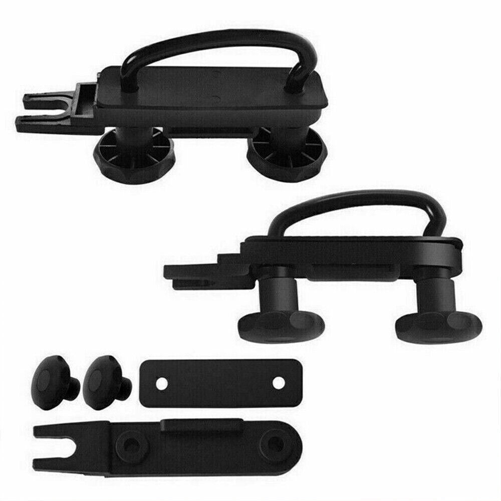 4PCS Stainless Universal Roof Box U-Bolt Clamps Car Van Mounting Fitting Kit UK