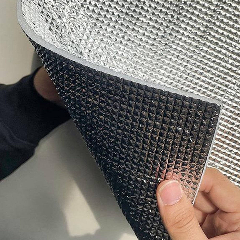 Heat Insulation Aluminum Foil Window Film with Suction Cup for Easy Installation