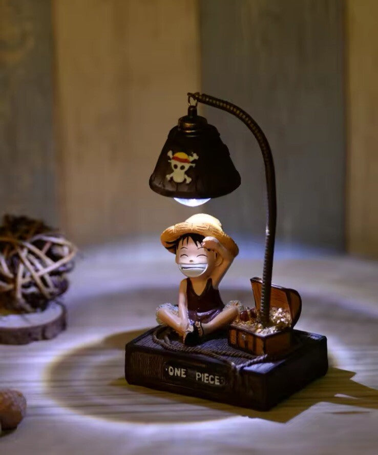 UK One Piece - Monkey D. Luffy Sitting Under A Lamp Anime Gift Xmas 10x17cm NEW