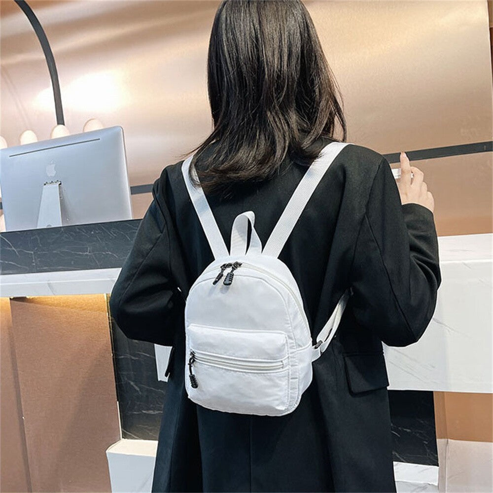 Women Lightweight Mini Rucksack Waterproof Small Backpack Shoulder Bag Travel