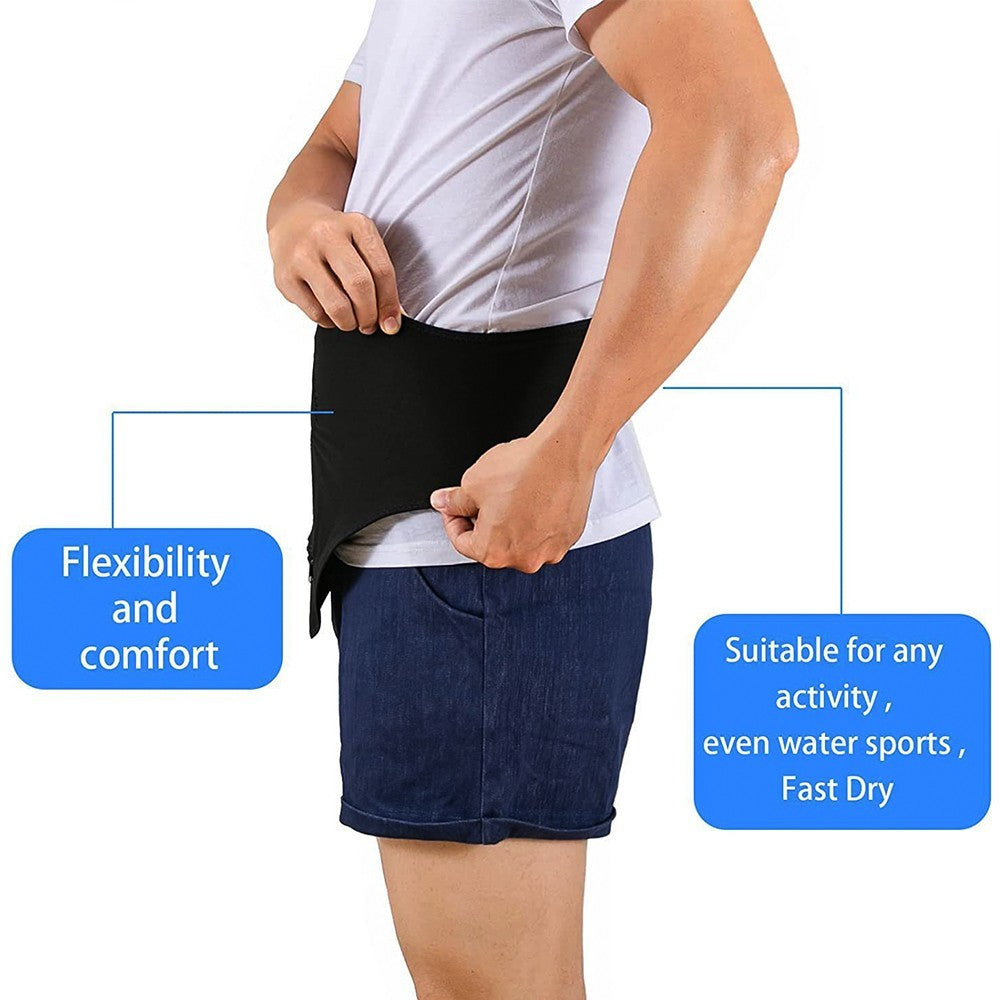 Generic Stoma Bag Stealth Belt Soft Oxford Fabric Stoma Bag Cover