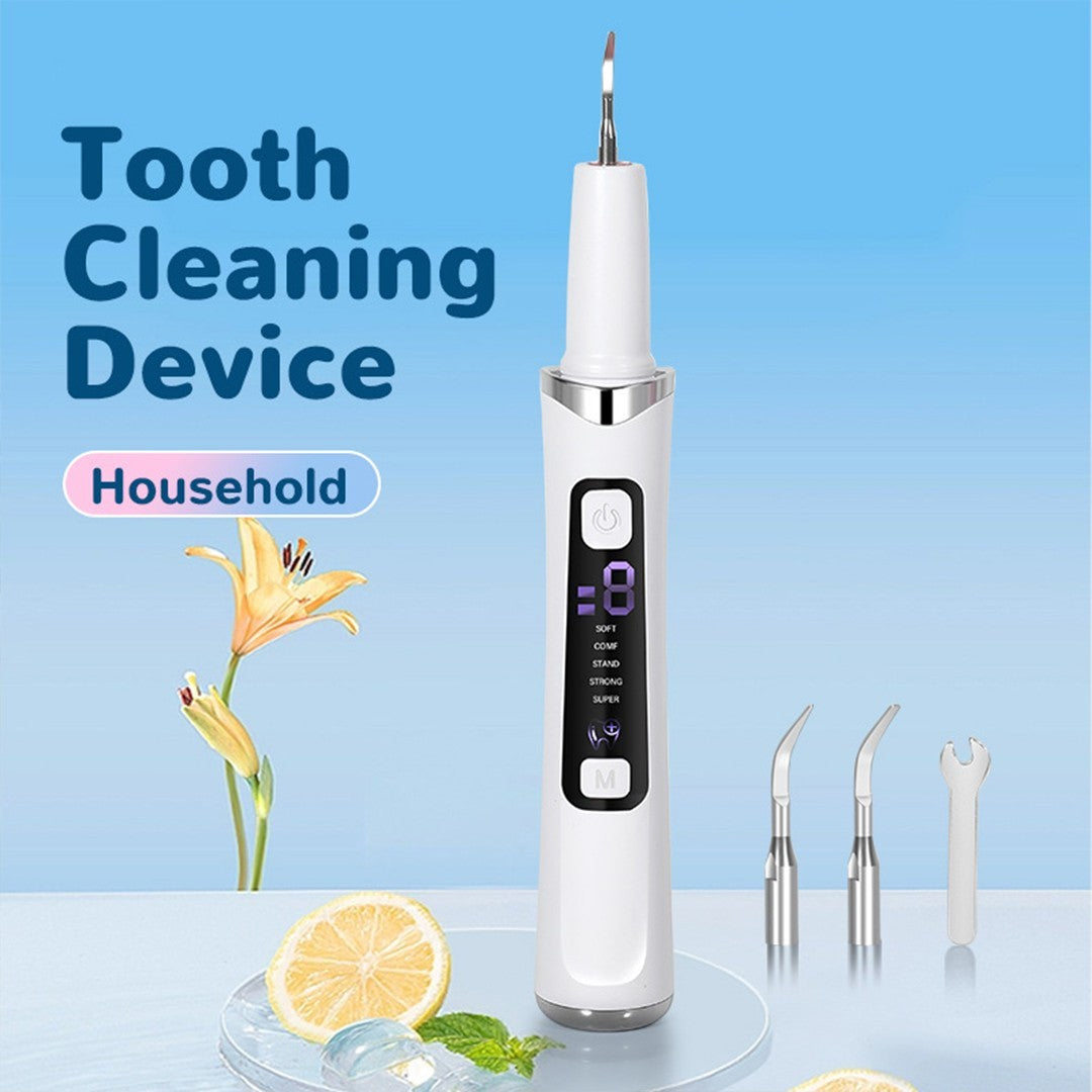 Ultrasonic Tooth Cleaner Electric Dental Scaler Tartar Plaque Calculus Remover
