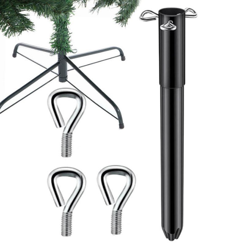 Christmas Tree Height Extender Artificial Tree Riser for 0.5-1.25 Inch Tree Pole