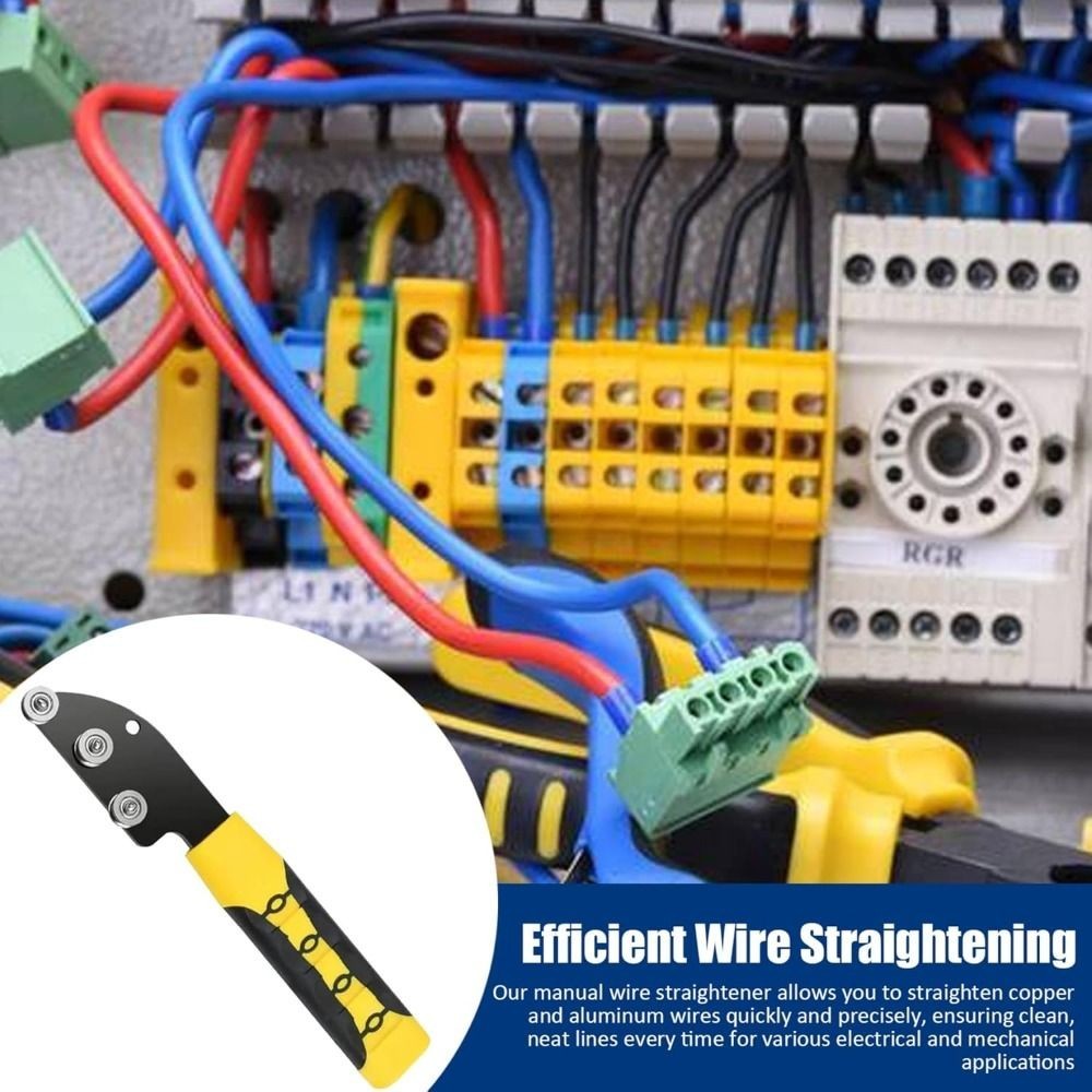 Durable Wire Straightener Wire Wrapping Tool  for Copper & Aluminium Wire Reset
