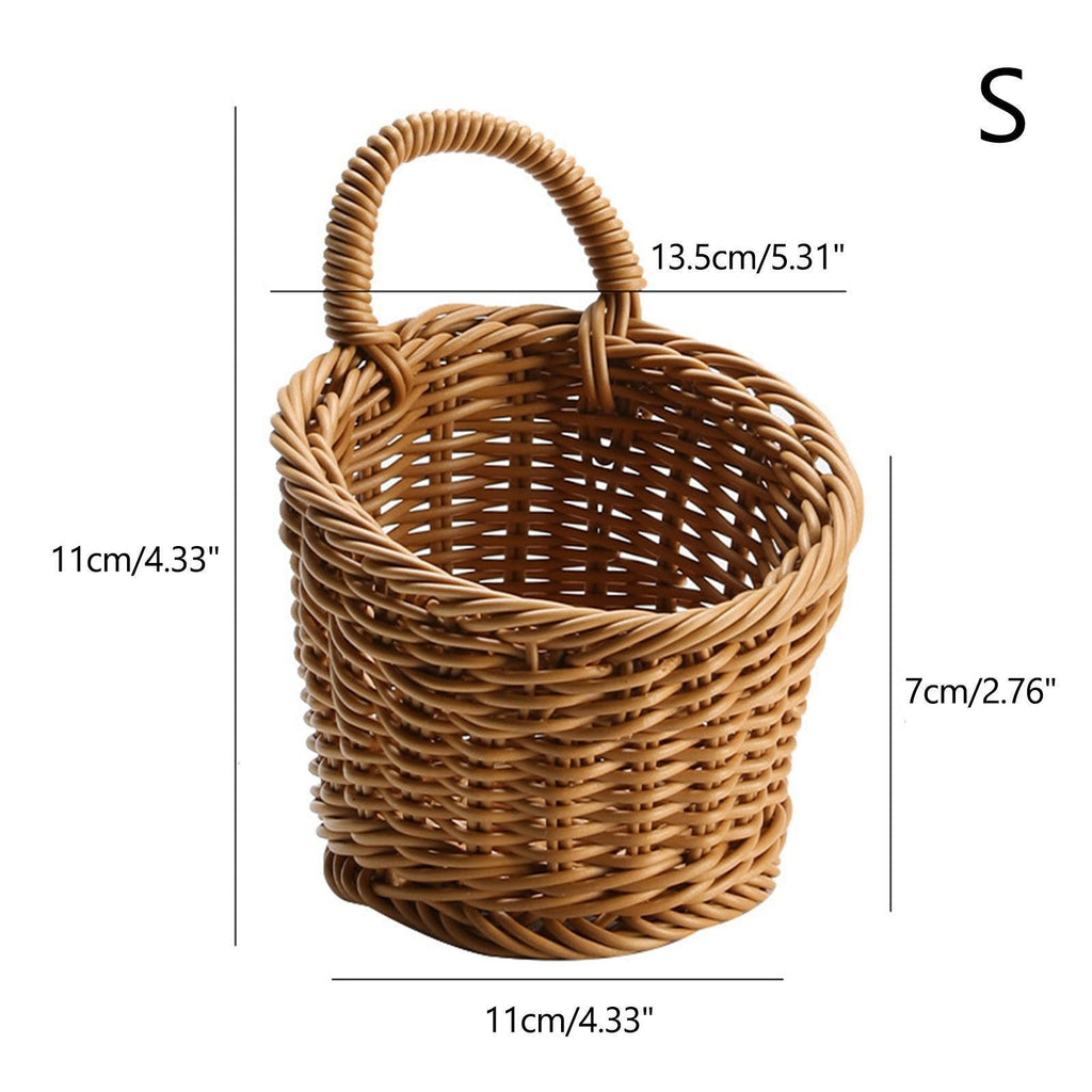 Wall Hanging Baskets with Handle Multipurpose for Vegetables