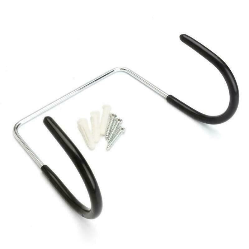 Ironing Board Holder Hanger Door Cupboard Wall Mount Storage Rack Black White UK