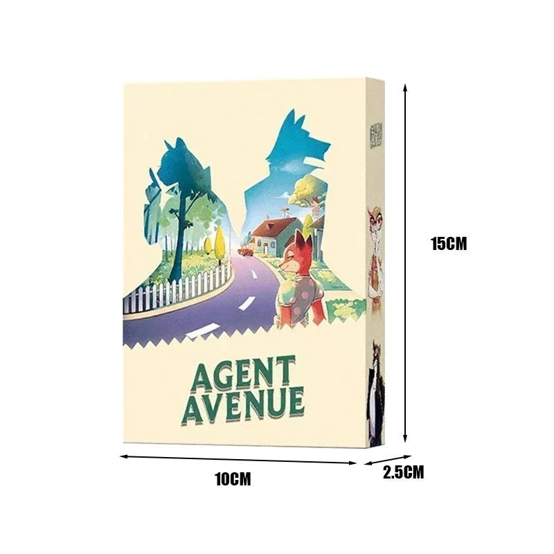 Agent Avenue Board Game Card Game Family Party Strategy Game Brand New
