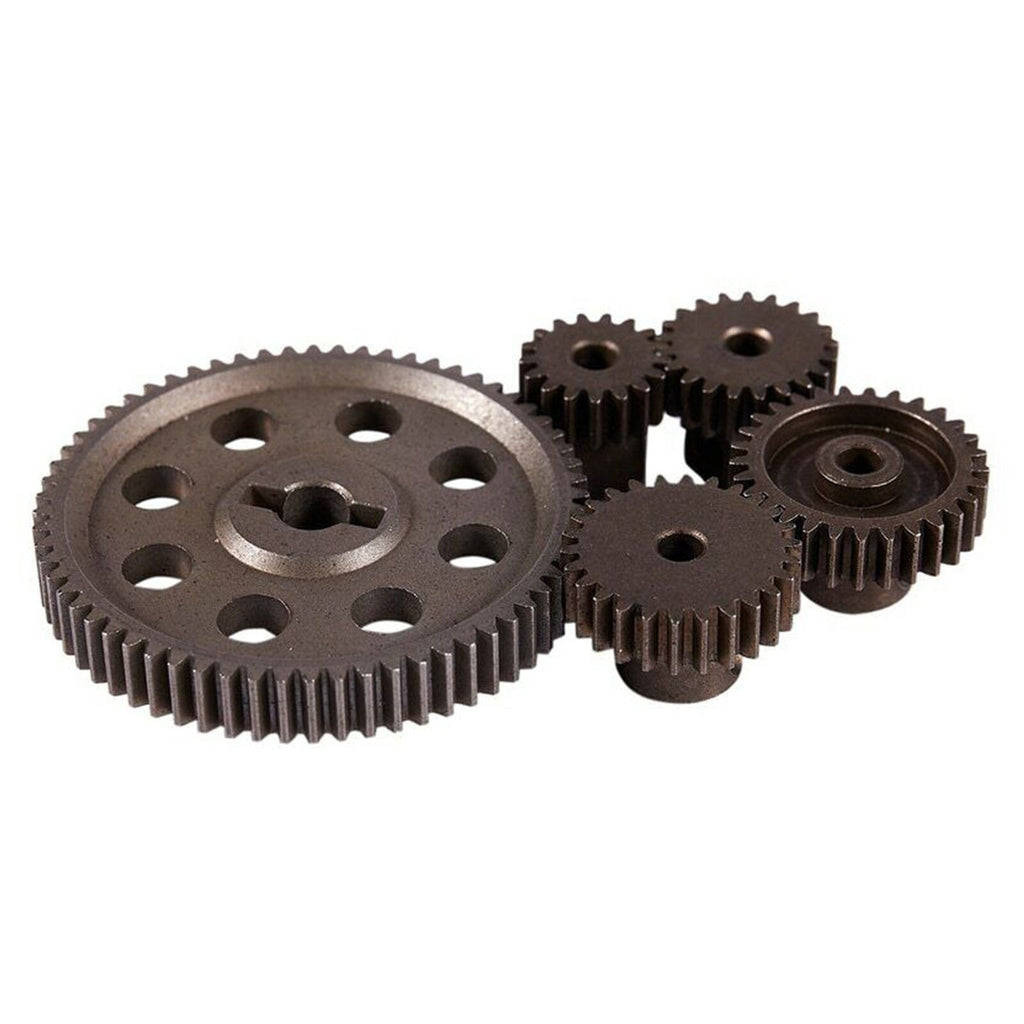 1/10 Metal Spur Differential Gear 17-64T Motor Pinion Cogs For HSP RC Car