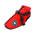 UK Pet Dog Vest Puppy Dog Autumn Winter Warm Padded Coat Harness Zip Jacket