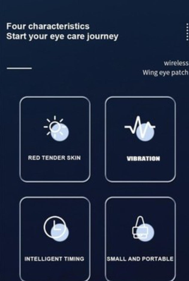 New Newtiful Eye Pods - 2026 New Portable Red Light Under-Eye Massager Patches
