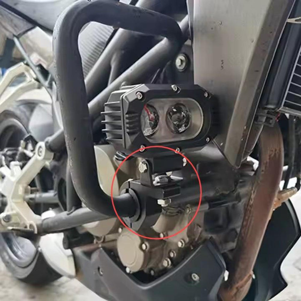 Robust Bracket Clamp for 22mm 32mm Handlebar Installation for Motorcycles