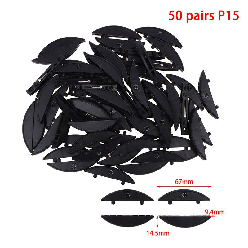 50 Pairs Lamello Invisible Connectors P15P14 Woodworking Fasteners Plywood Joint