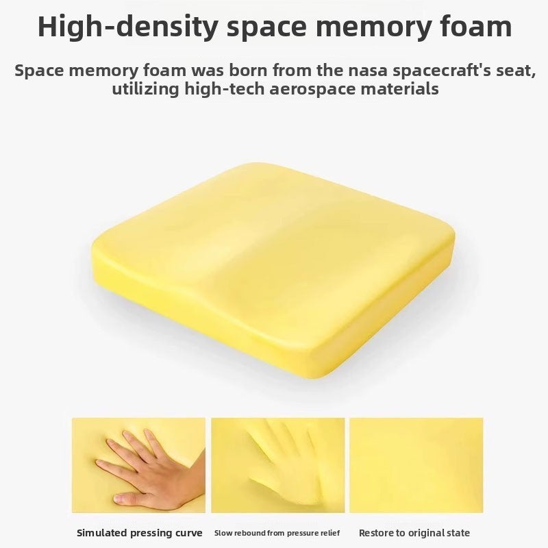 Office Home Chair Pad Memory Foam Orthopedic Pillow Coccyx Support Seat Cushion