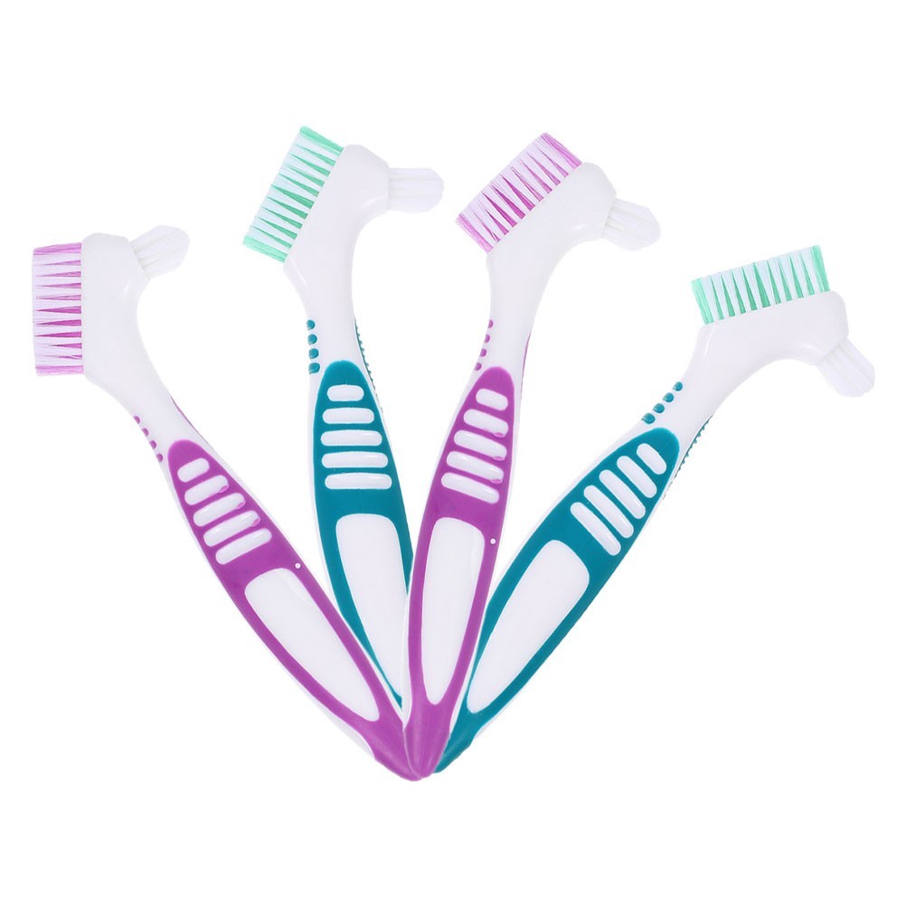 4 Pcs Fish Tank Cleaning Brush Turtle Cleaner Denture Glue Remover