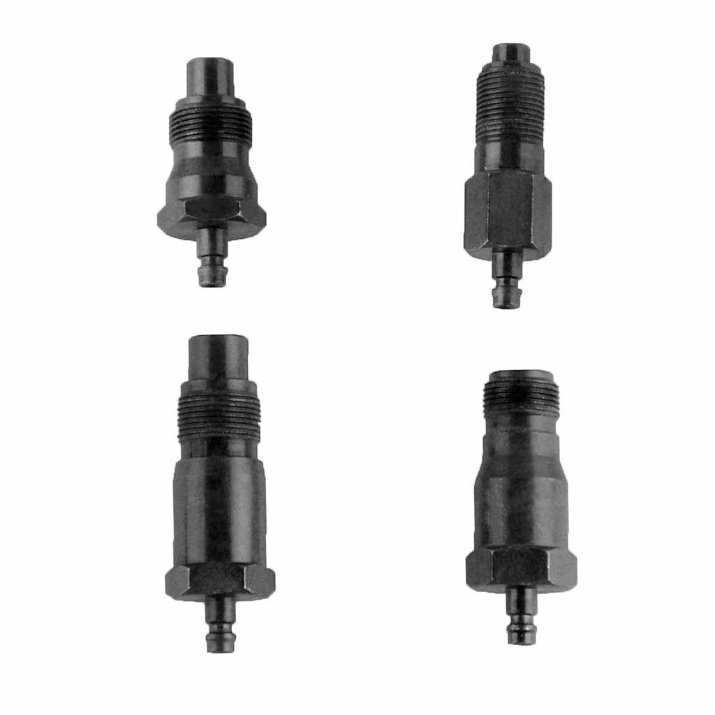 17pcs Diesel Engine Compression Pressure Tester Injector Glowplug Valves Piston
