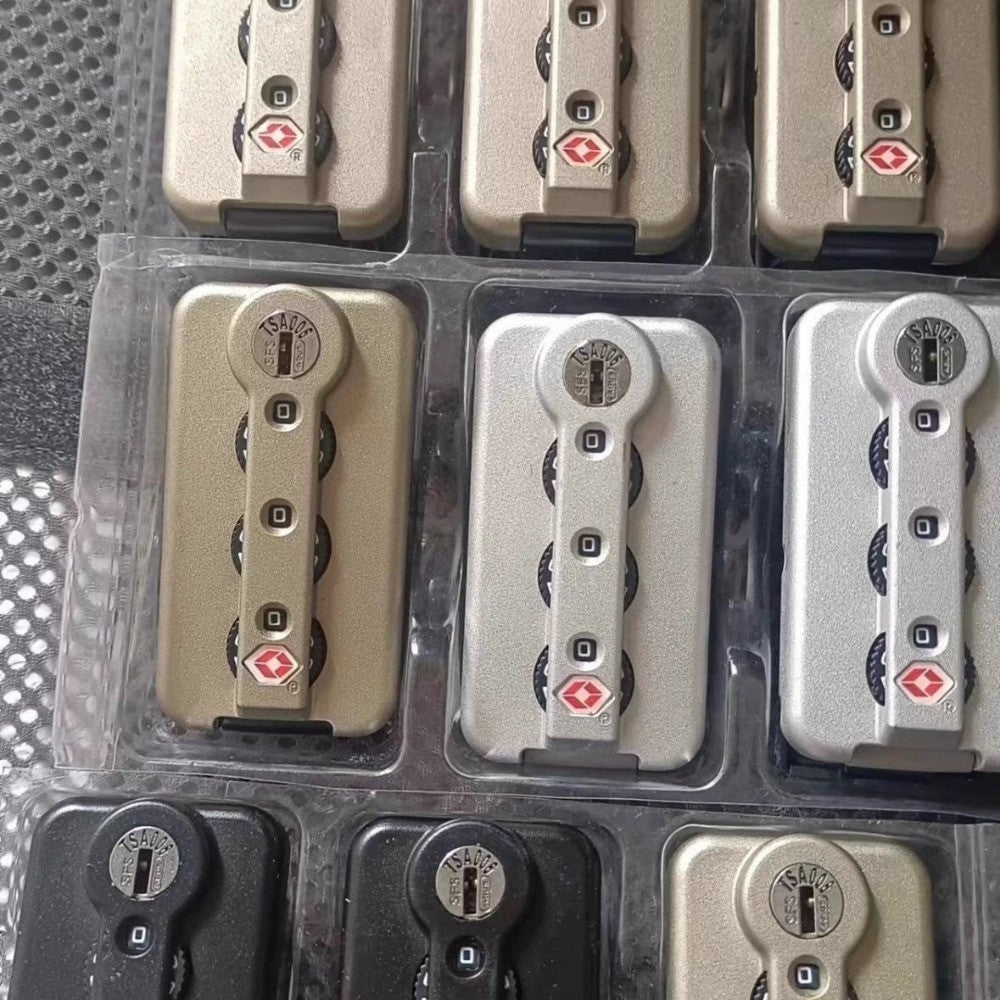 Password Lock 3-digit Combination Lock For Travel Luggage Suitcase TSA006