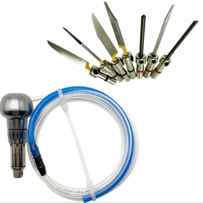 Jewelry Pneumatic Engraving Machine Graver Handle Graver Handpiece Tools Blue