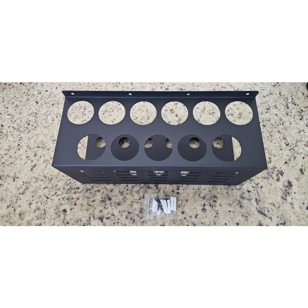 *11 Holes Silicone Sealant Tube Holder Mastic Caulk Storage Rack for Van Racking