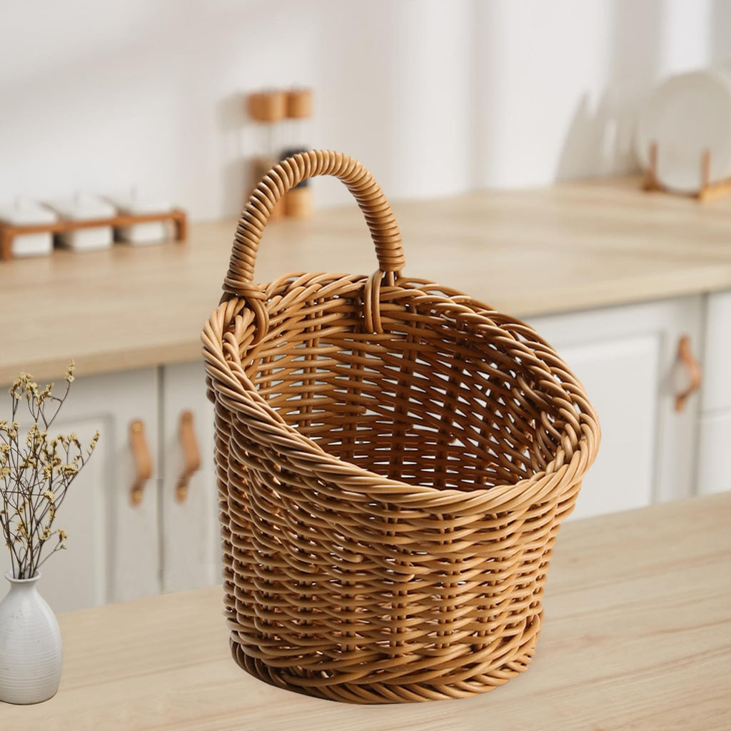 Wall Hanging Baskets with Handle Multipurpose for Vegetables
