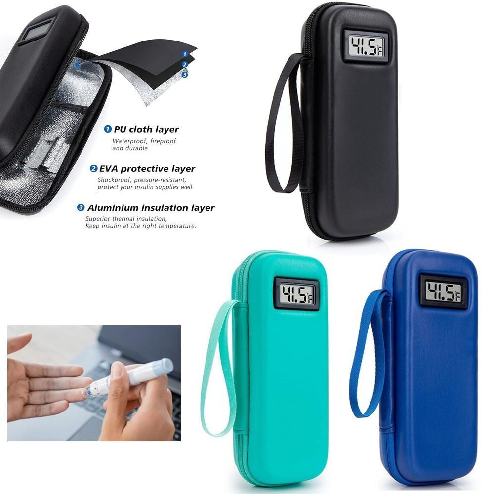 Thermal Insulated Refrigerated Medicine Organizer Bag  for Diabetics