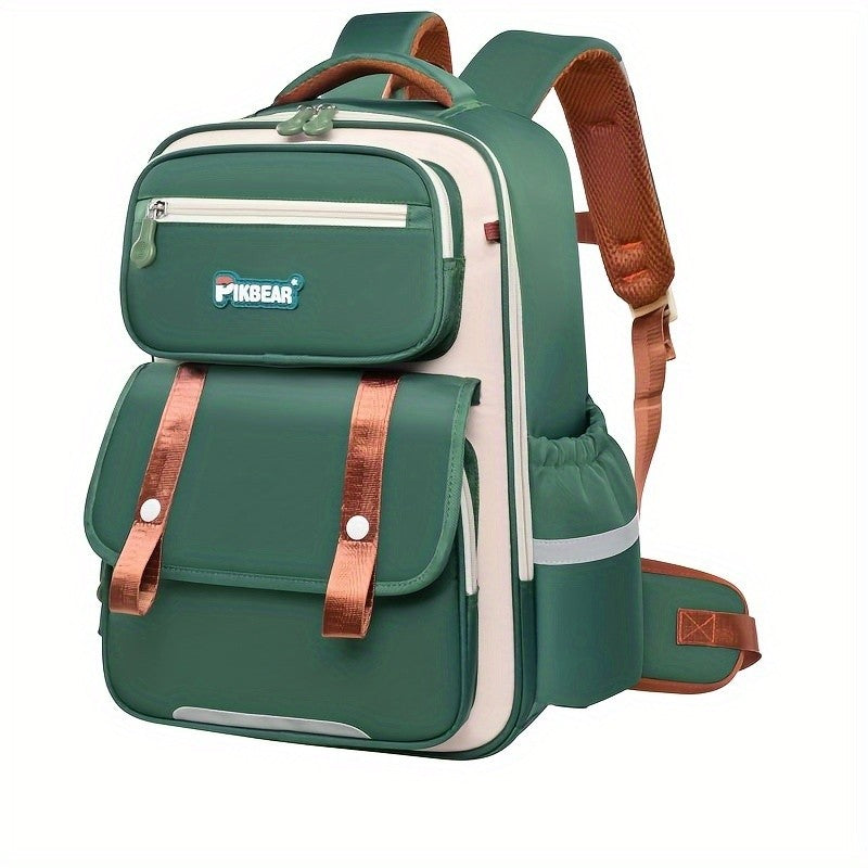 Lightweight Spine Support Kids Backpack Waterproof Reflective School Bag