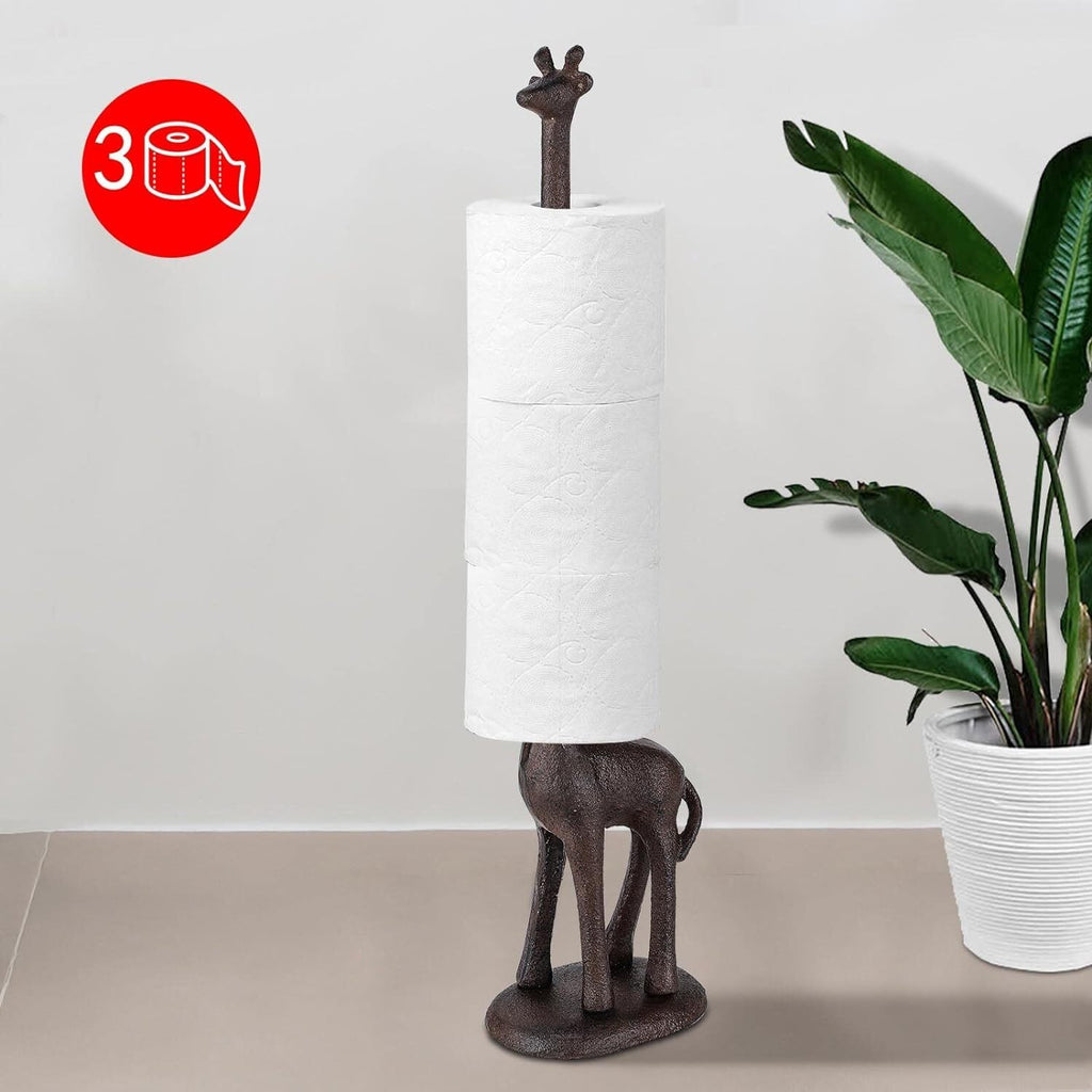 Cast Iron Animal Toilet Paper Holders Free Standing Novelty  Roll Holders UK