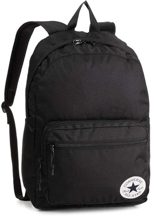 New CONVERSE Go Rucksack Black All Star Chuck Taylor student backpack Travel Bag
