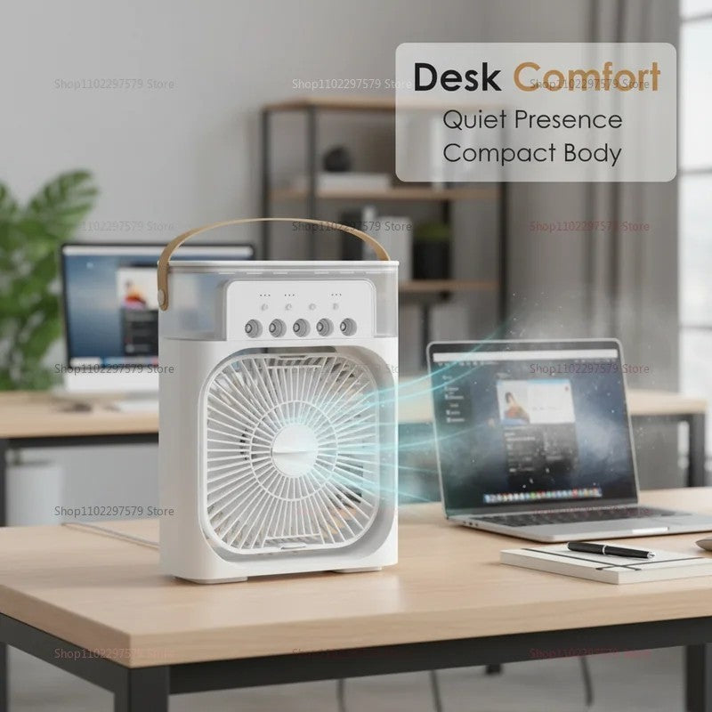 Portable Air Cooler Fan Evaporative  Ice Cold Cooling Air Conditioner Humidifier