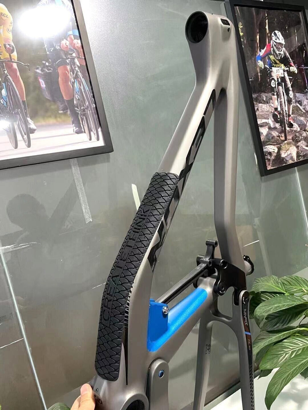 MTB Road Bike Bicycle Frame Downtube Protector Posted Guards Chain Protector
