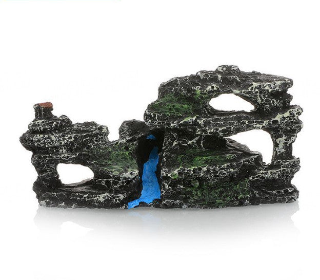 4PCS Hole Rock Aquarium  60L 80L Aquascaping Fish Tank Decor