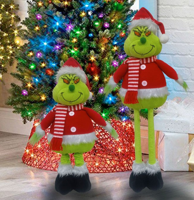 The Lifelike Animated Scalable Grinch Christmas Ornament Home Decoration