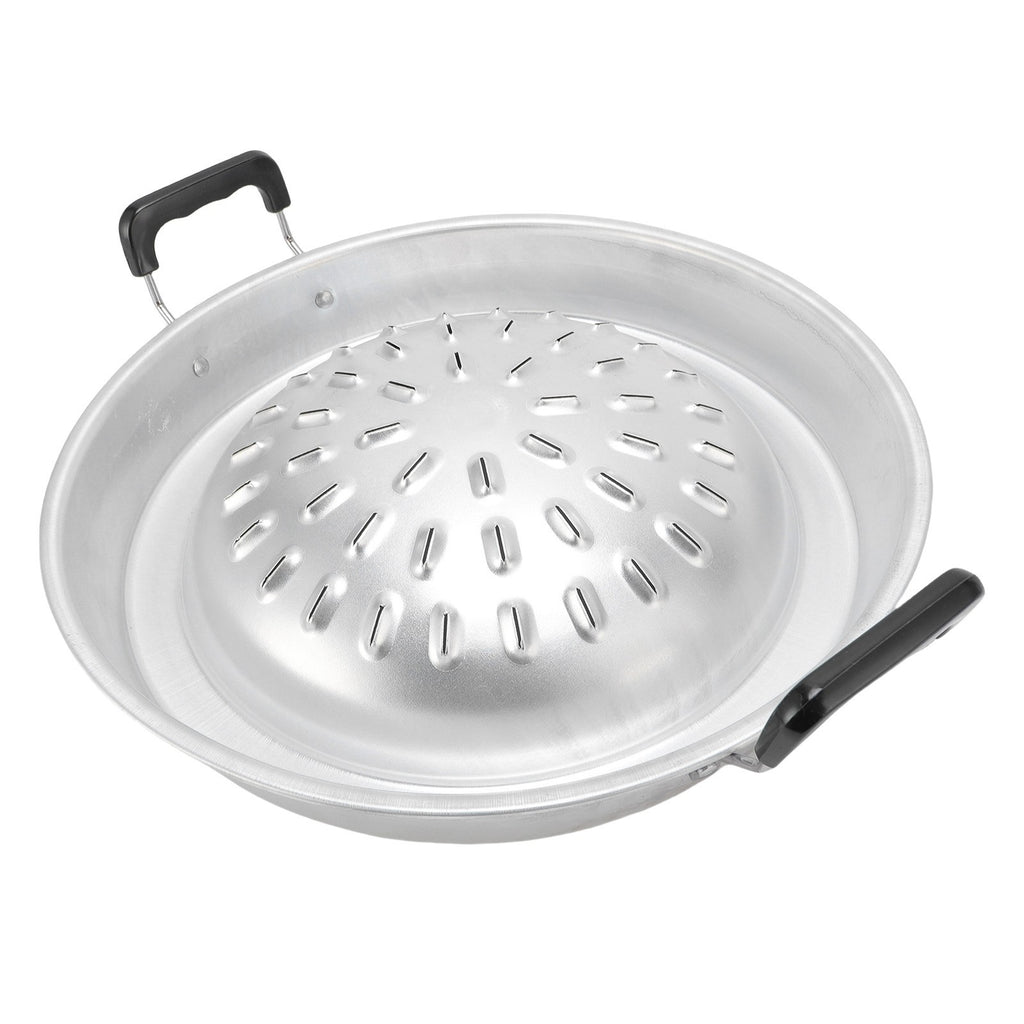 35cm/13.78in Original Color Thai BBQ Grill Pan 2 In 1 Non Stick Even Heating .