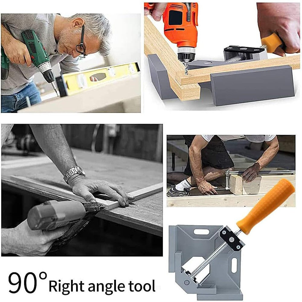 2X Corner Clamp 90 Degree Right Angle Clamps for Crafting Project Wood Tools UK