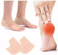 2pcs SILICONE GEL HEEL SLEEVES Cracked Foot Skin Care Protector Socks UK