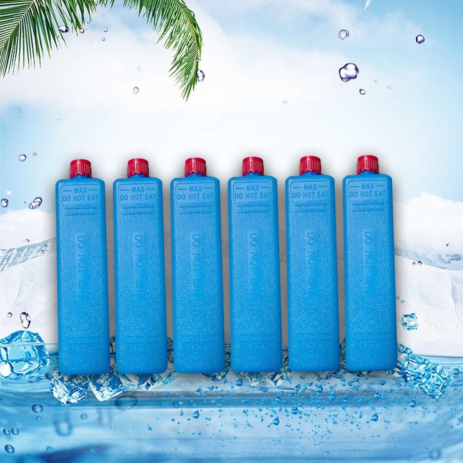 6Pcs Ice Boxes Ice Packs Freezer Blocks Ice Blocks for Family Air Conditioning