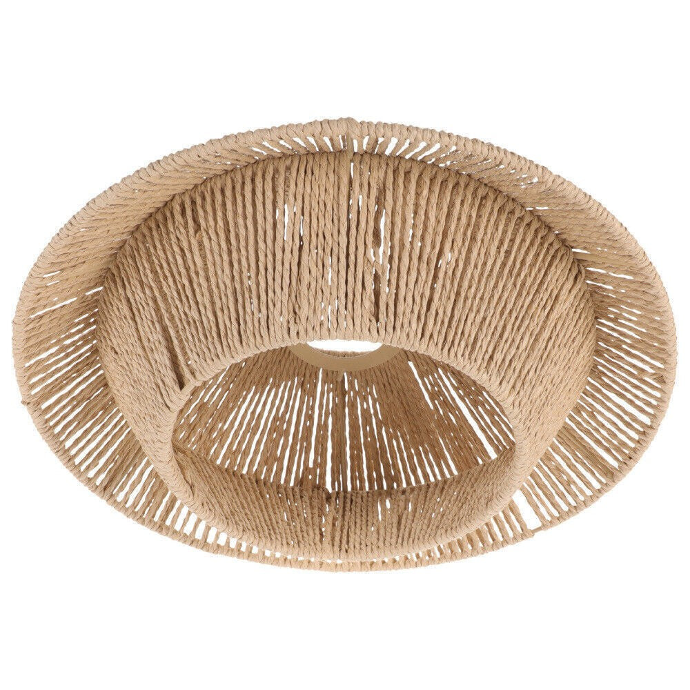 Rattan Light Shades Ceiling Replacement Lamp Woven Lampshade Fixture