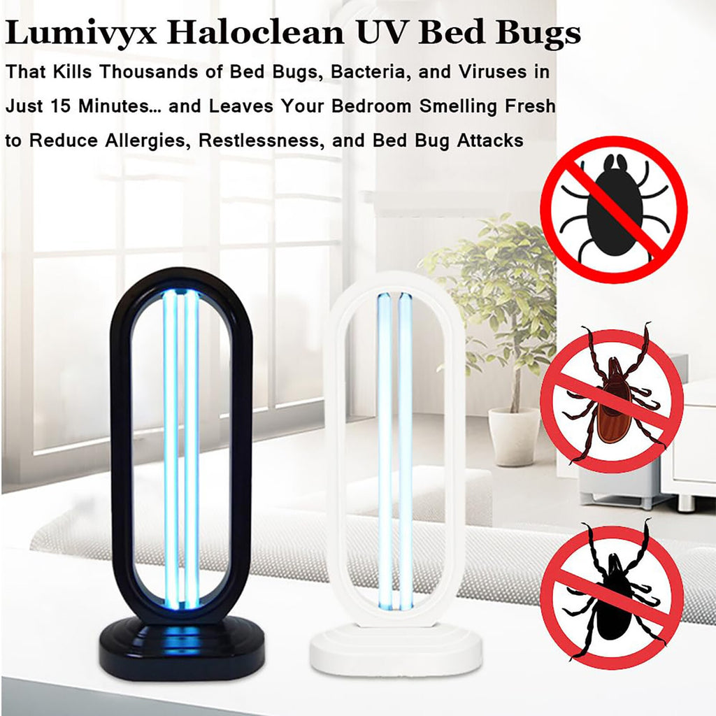 UVC UV Light Ozone Sterilize Germicidal Lamp Home Office Disinfection