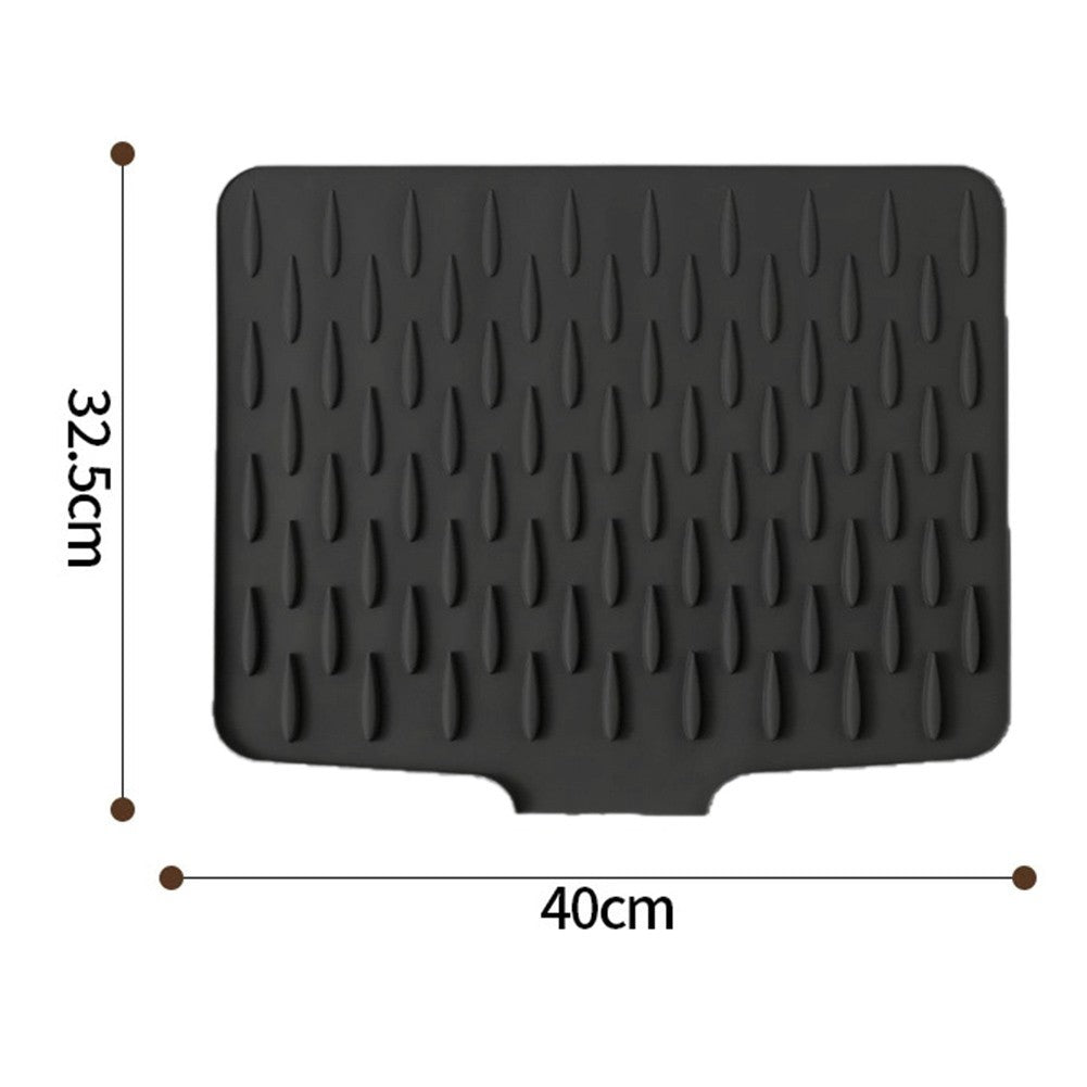 Non Slip Silicone Dish Drying Mat for Kitchen with Heat Resistant Features