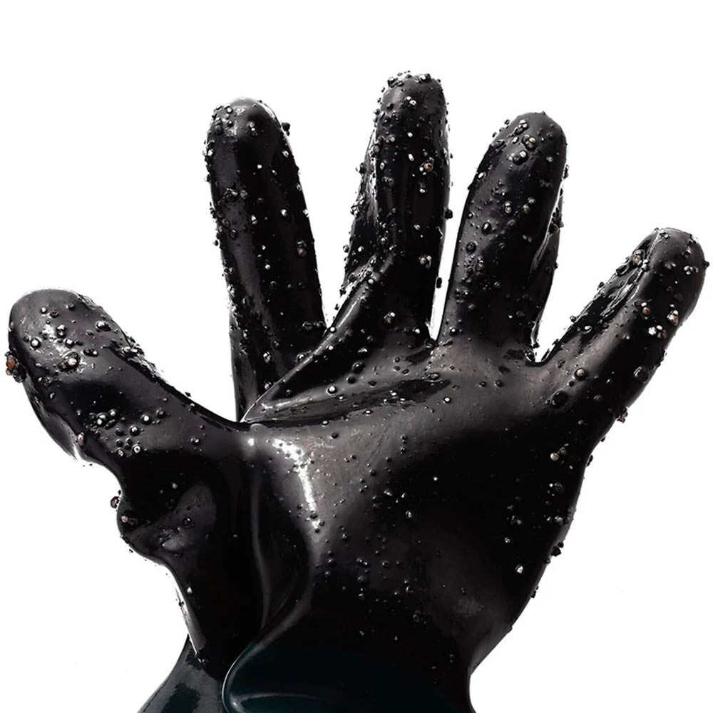 Latex Sandblasting Working Gloves for Sandblaster Sand Cabinet Blasting