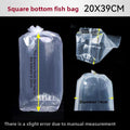 50Pcs Aquarium Fish Breathing Bags Breather Bags Transport Long Life Plastic UK